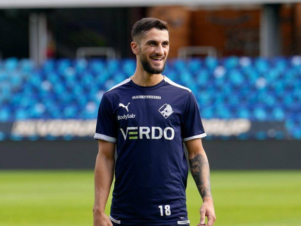 Noah Shamoun saat berlatih bersama Randers FC. (instagram.com/randersfc)