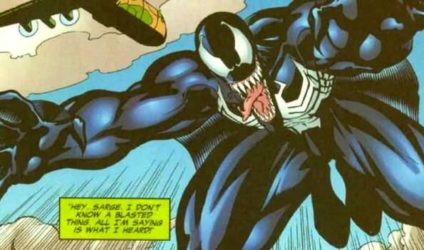 Venom saat menjadi agen rahasia Pemerintah (dok. Marvel)