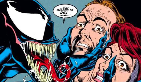 cara unik Venom menyelamatkan orang tua Peter Parker (dok. Marvel)