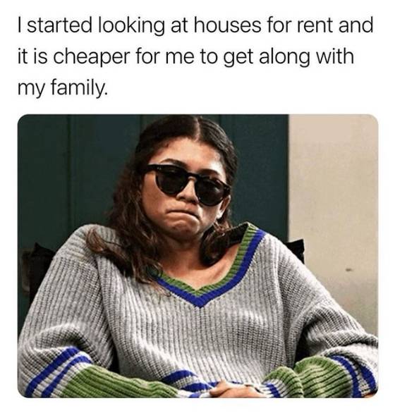 meme ngontrak rumah (instagram.com/king_coop6)
