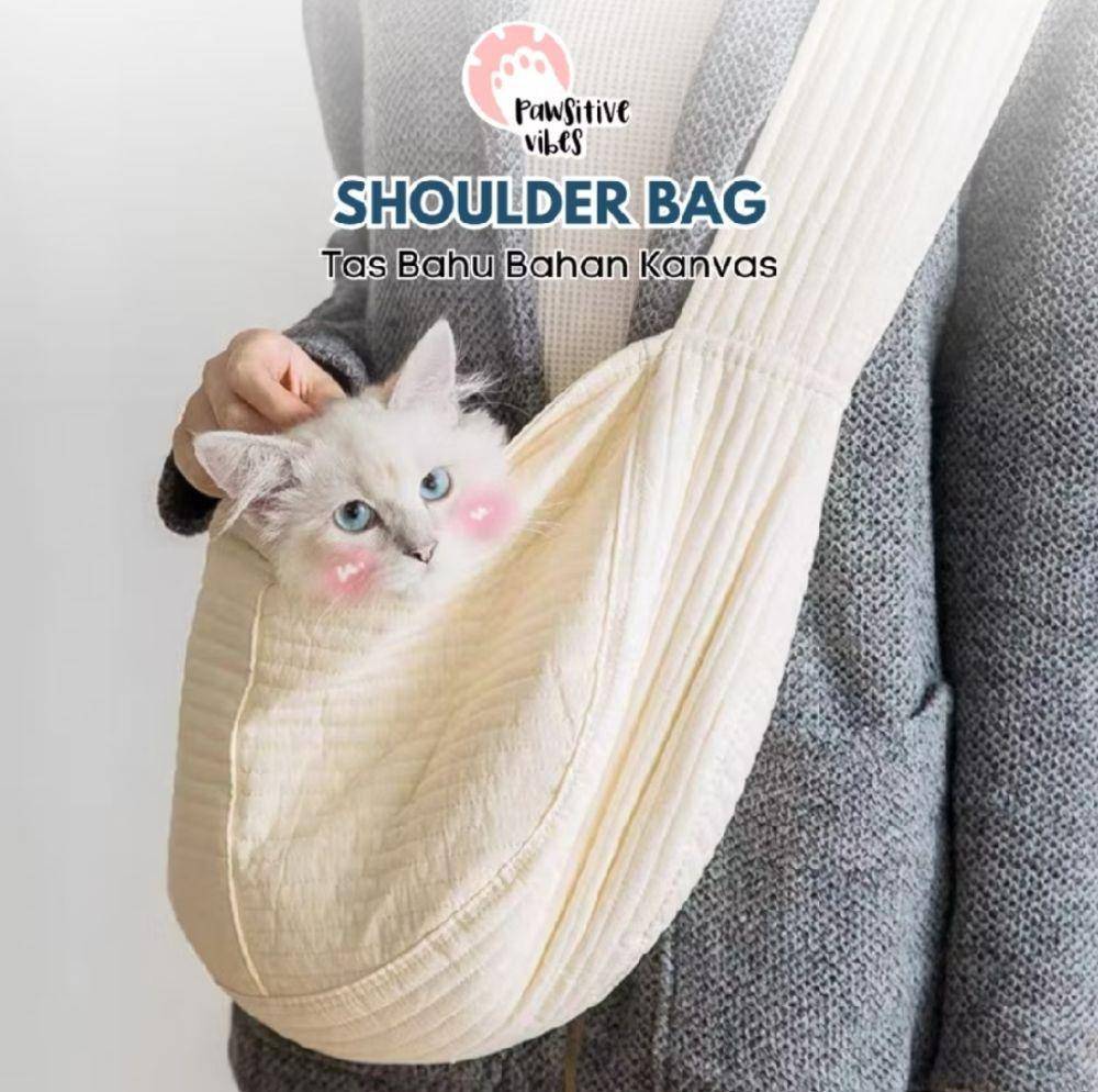 Tas kucing (shopee.id/pawsitive vibes)