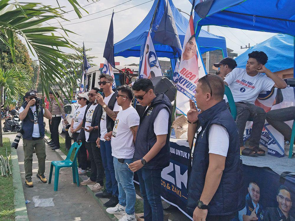 Pasukan Tempur Rico-Zaki Bikin Panggung Rakyat Berjalan