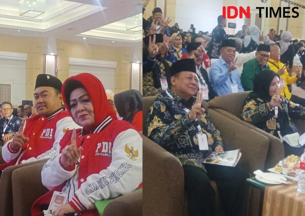 Debat Publik Kedua Pilkada: Reihana Pakai Jaket Baseball, Eva Batik