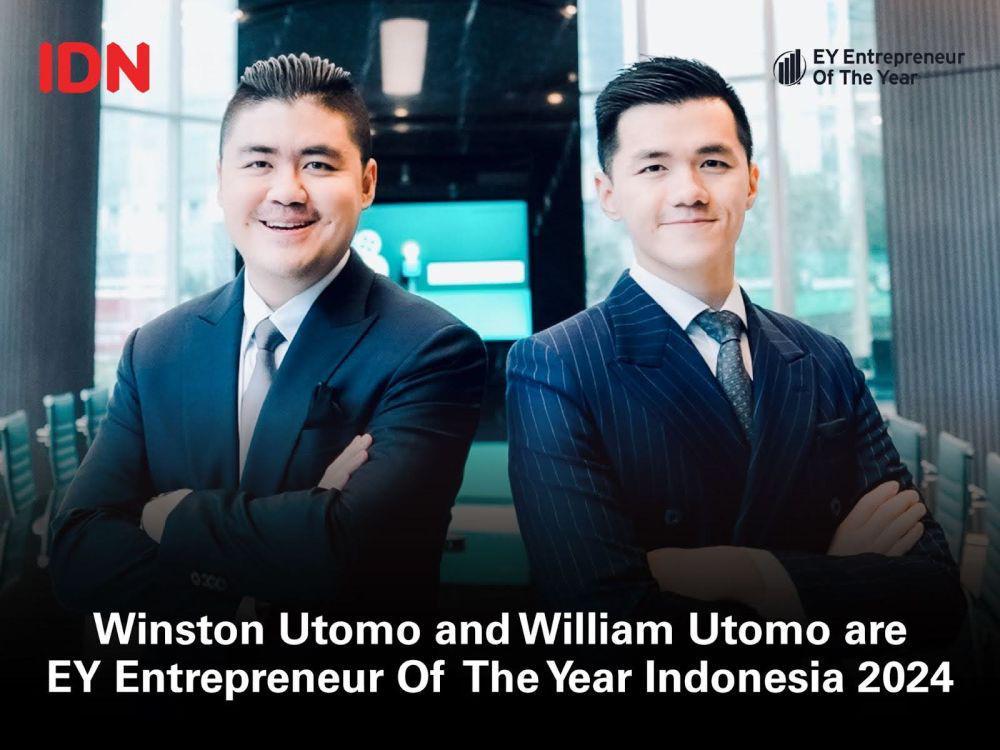 Winston-William Utomo Sabet EY Entrepreneur of The Year 2024 Indonesia