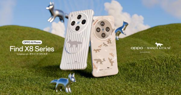Kolaborasi OPPO dan Masion Kitsune, Hadirkan Casing Eksklusif