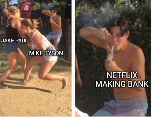 potret meme Mike Tyson vs. Jake Paul (reddit.com/user/ZealousidealChain473)