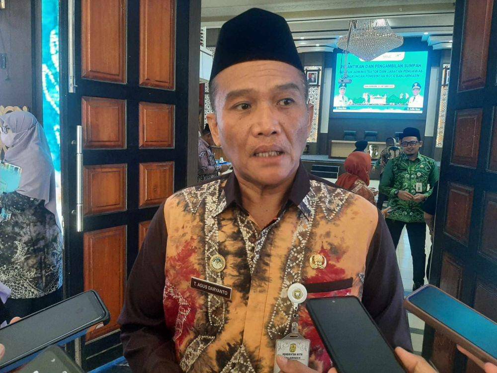 Totok Agus Daryanto, Kepala BKD Diktat Kota Banjarmasin.