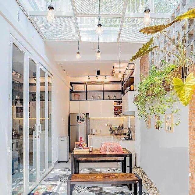 Ide menanam sayur di dapur. (Pinterest.com/Happynest.vn)