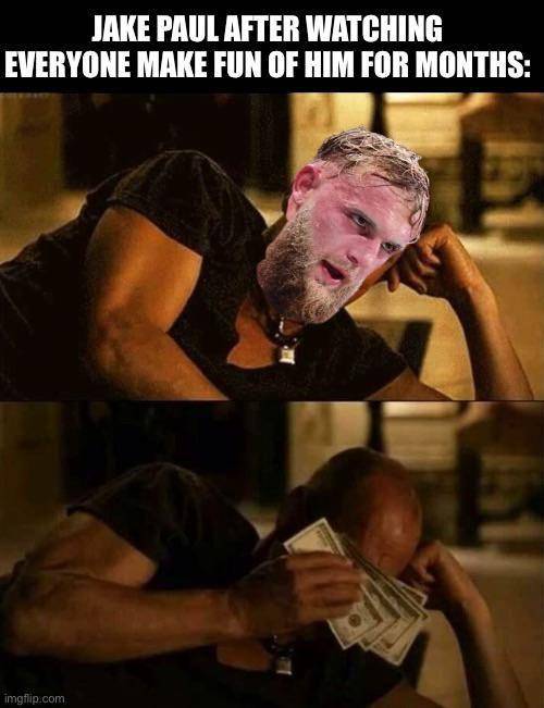 potret meme Mike Tyson vs. Jake Paul (reddit.com/user/TheNameOfMyBanned)