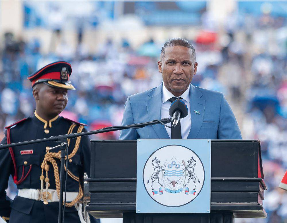 Presiden Botswana, Duma Boko. (x.com/duma_boko)