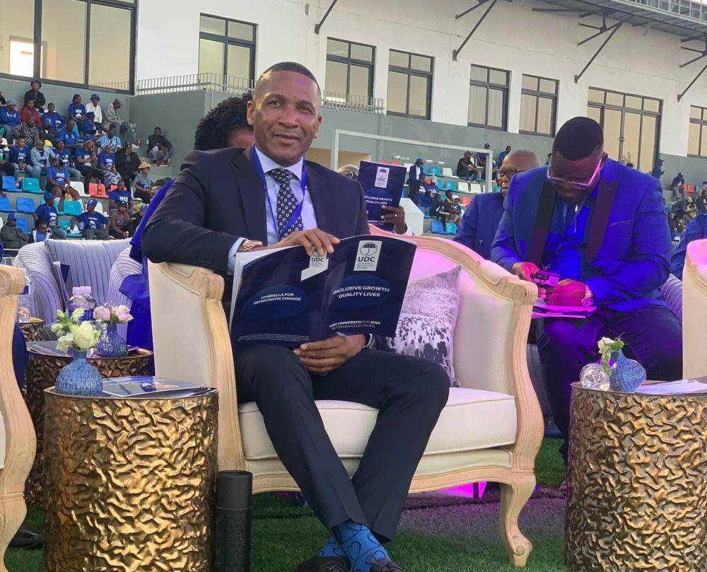 Presiden Botswana, Duma Boko. (x.com/duma_boko)