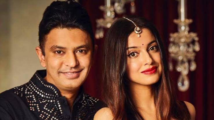 Bhushan Kumar dan Divya Khossla (freepressjournal.in)