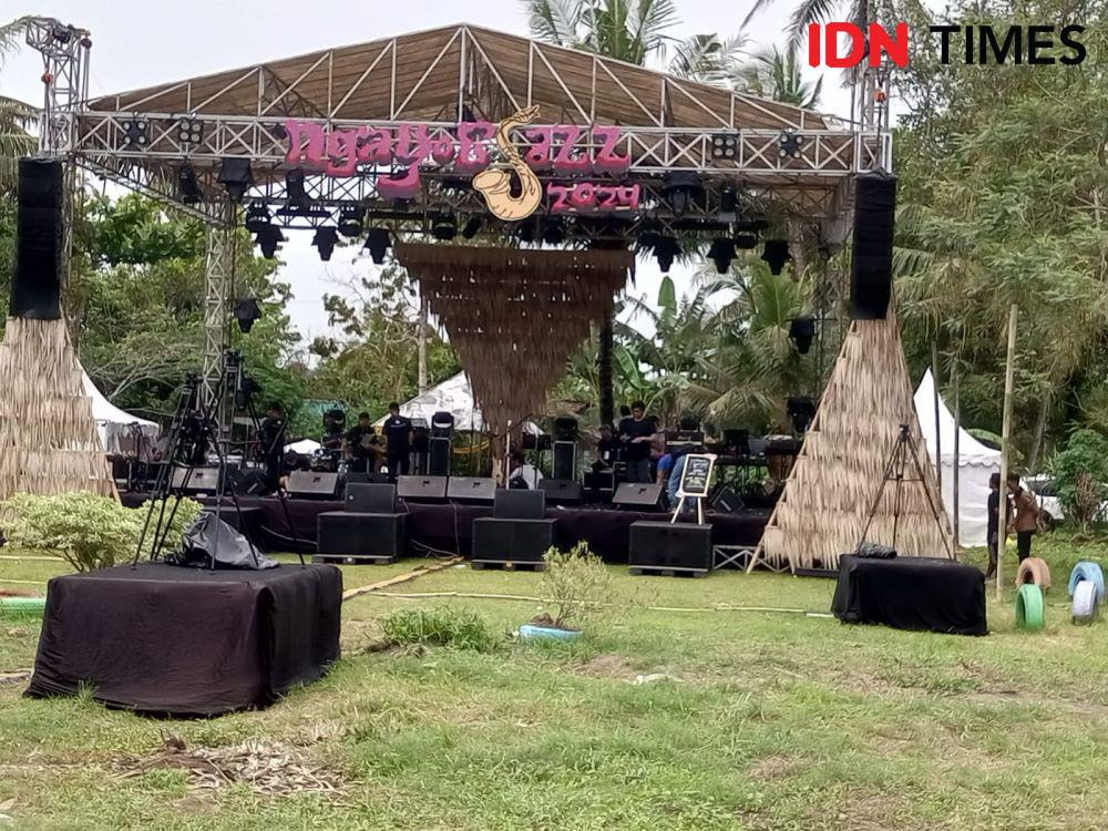 Ngayogjazz 2024 di Kalimundu Bantul, Penonton Berdatangan