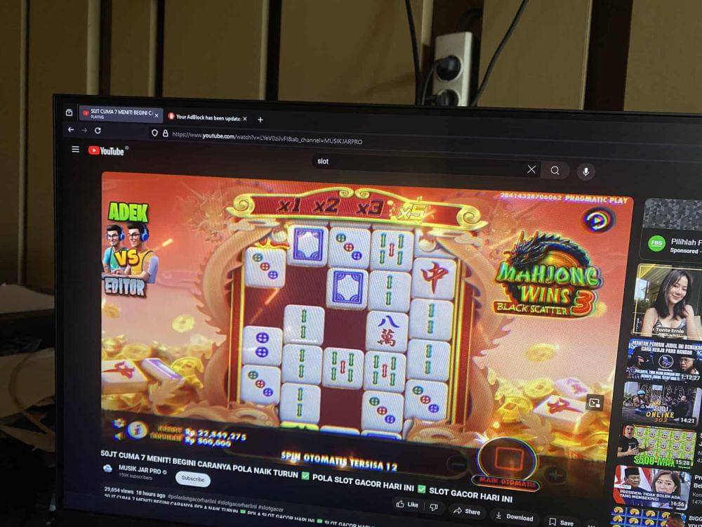 Judi online slot yang mudah dimainkan baik di komputer maupun handphon.