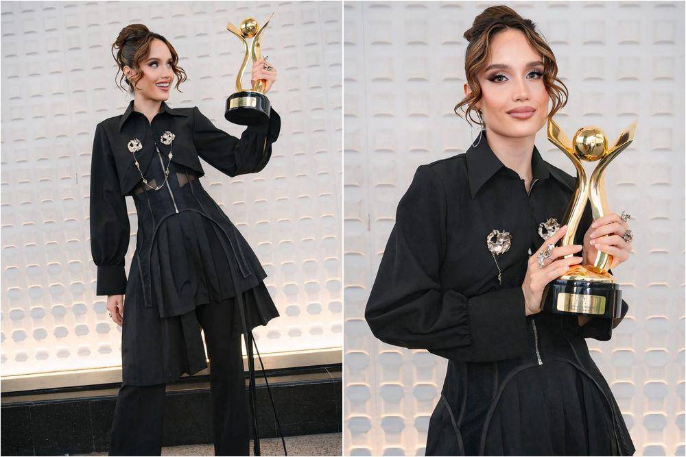 potret Cinta Laura raih penghargaan di YPP award (instagram.com/claurakiehl)