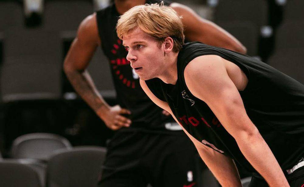 Gradey Dick, salah satu pemain muda Toronto Raptors. (instagram.com/raptors)