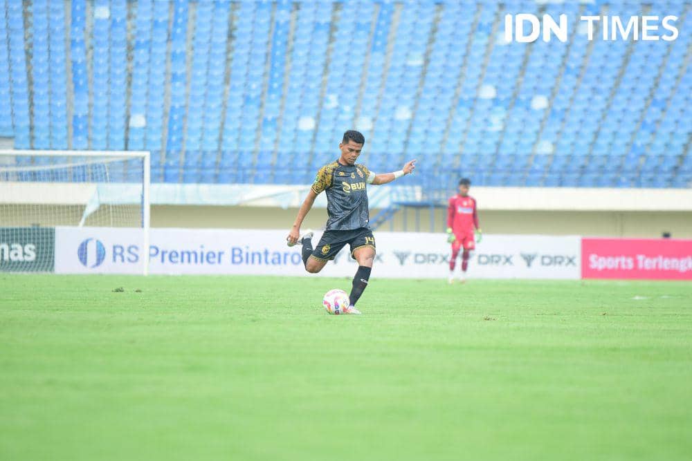 Sriwijaya FC vs PSKC Cimahi di Stadion Jalak Harupat Bandung (Dok. Media Officer untuk IDN Times)