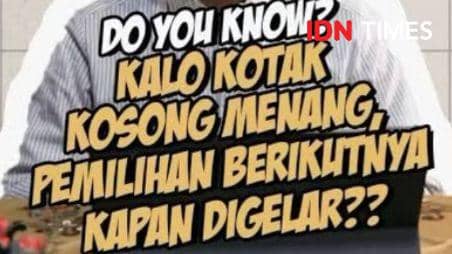 KPU Banyumas bakal menertibkan APK kotak kosong yang melanggar aturan.(ISM Times/Foto: Ilustrasi/Tangkapan layar)