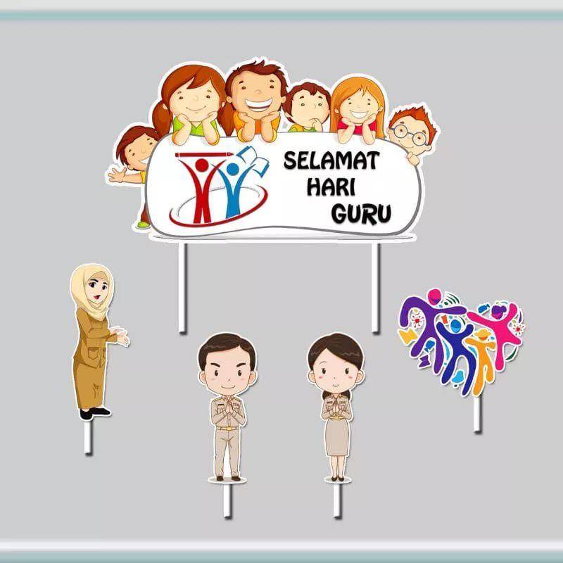 hiasan hari guru (tokopedia.com/rechtshop)
