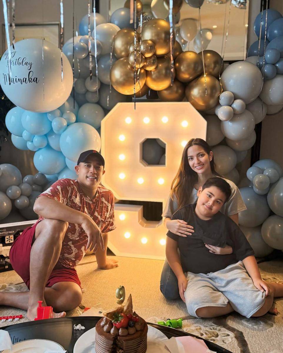 potret perayaan ulang tahun ke-9 Mainaka (instagram.com/ramadhaniabakrie)