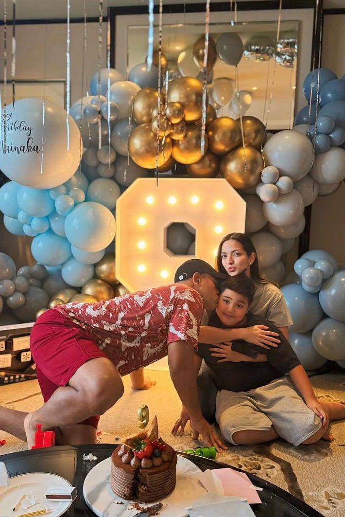 potret perayaan ulang tahun ke-9 Mainaka (instagram.com/ramadhaniabakrie)