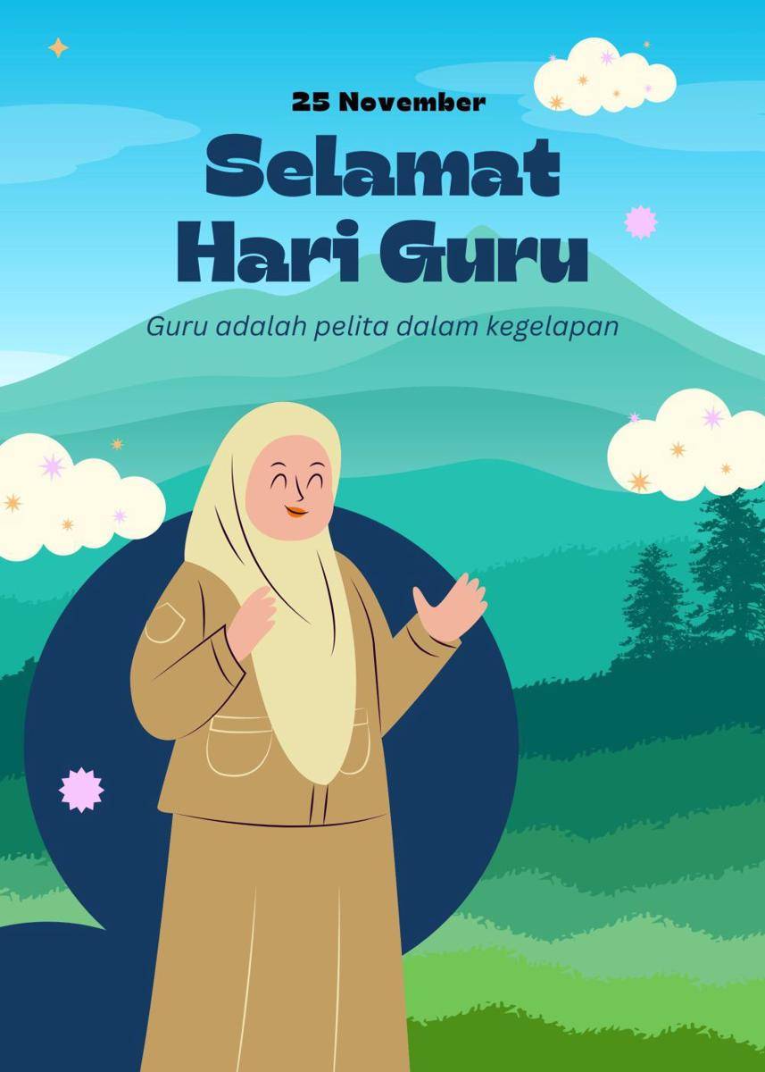 Poster Hari Guru Paling Kreatif (IDN Times/Nisa Zarawaki)