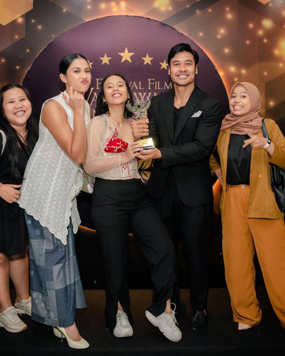 potret Chicco Jerikho menang di Festival Film Wartawan (instagram.com/chicco.jerikho)
