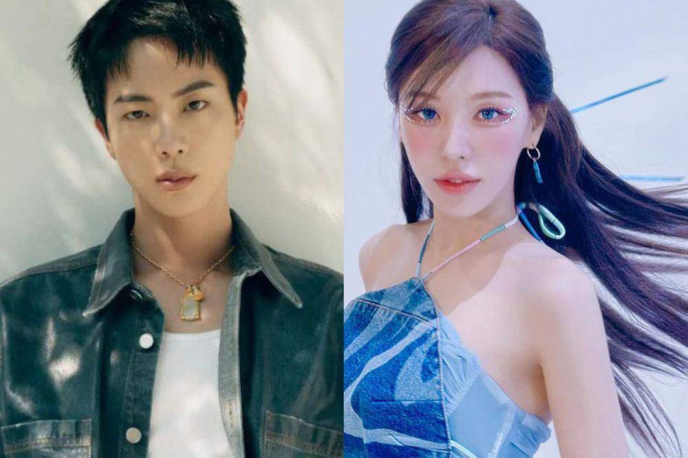 Jin BTS dan Wendy Red Velvet (instagram.com/jin | instagram.com/todayis_wendy)