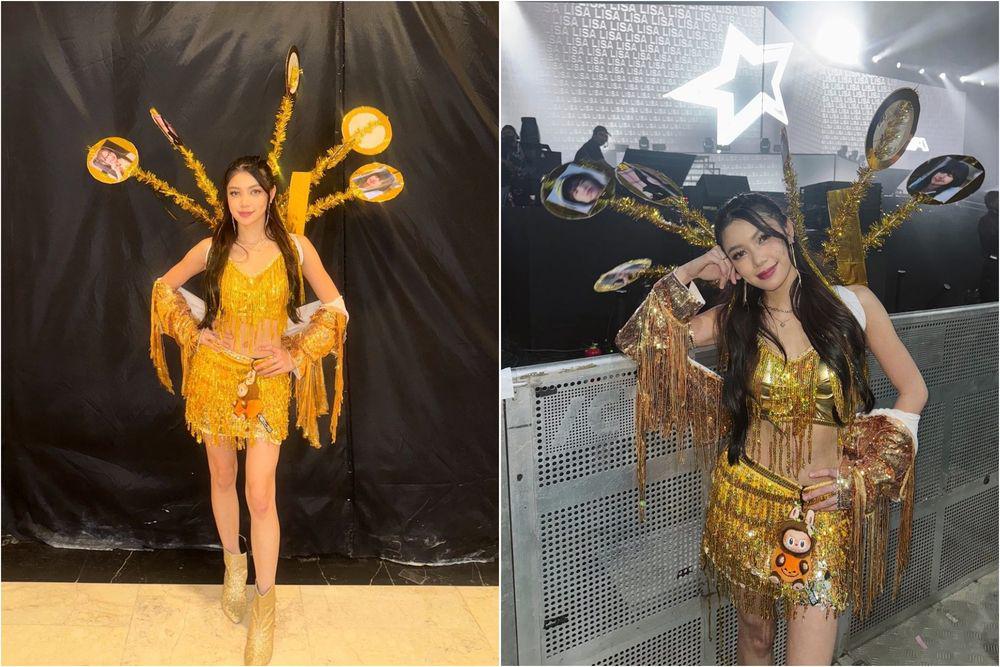 7 Potret Regina Phoenix di Fanmeet Lisa BLACKPINK di Jakarta, Heboh!