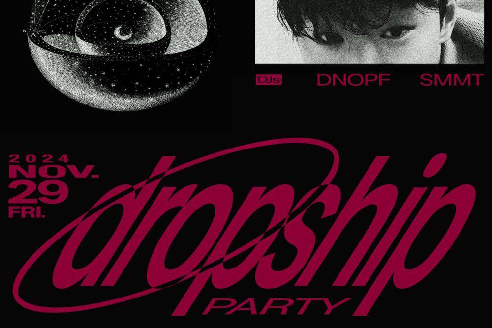 poster DROPSHIP PARTY di Jakarta (x.com/Dnopf_21)