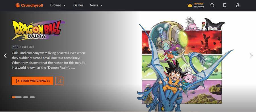 ilustrasi situs Crunchyroll (dok. Crunchyroll)