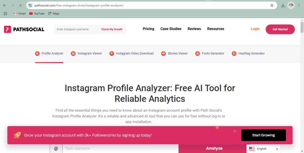 tampilan situs Path Social (pathsocial.com)