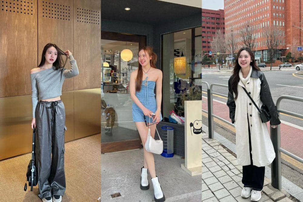 15 Inspirasi Outfit with Bag ala June Wanwimol, Well-Matched!