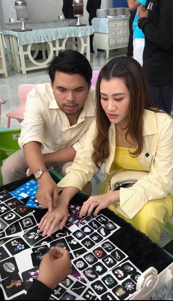 Aaliyah di Ulang tahun Azura (Instagram.com/thariqhalilintar)