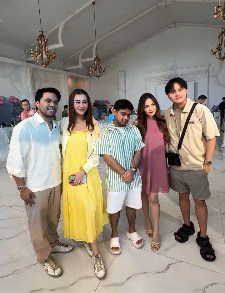 Aaliyah di Ulang tahun Azura (Instagram.com/thariqhalilintar)