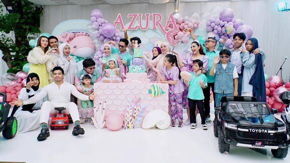 Aaliyah di Ulang tahun Azura (Instagram.com/ashanty_ash)