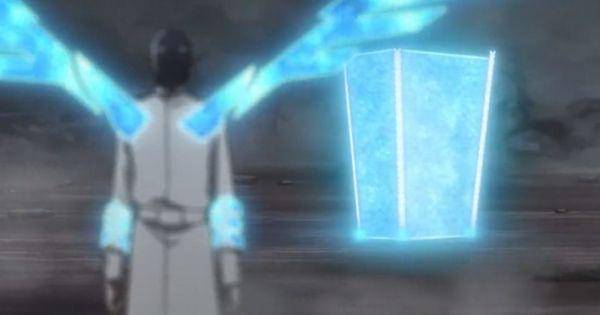 Ishida mengurung Renji dalam Federzwinger ( Dok. Pierrot / Bleach )