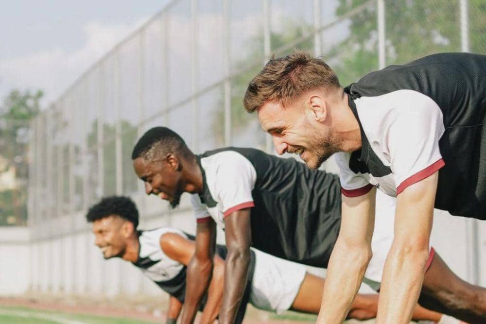 Para pemain asing PSM Makassar dalam sesi latihan di Stadion Kalegowa Pallangga pada Rabu 13 November 2024. (Instagram.com/psm_makassar)