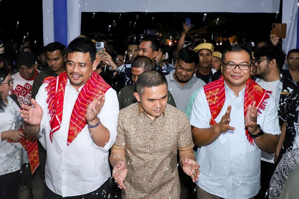 Gendang Guro-guro Aron, Bobby dan Asri Disambut Tarian Khas Karo