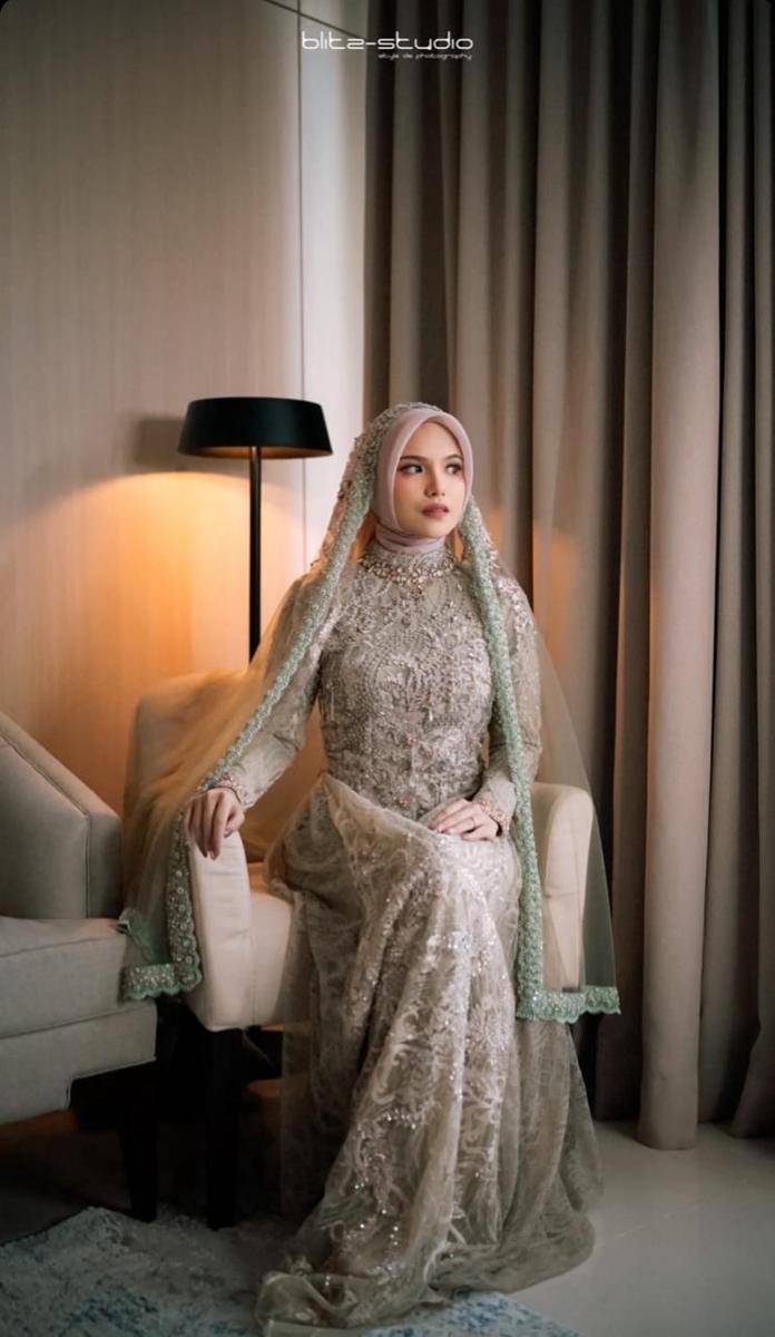 Gaya Pernikahan Zahwa Nadhira bersama Royhan Akbar Anak Mahfud MD (instagram.com/blitzstudio)