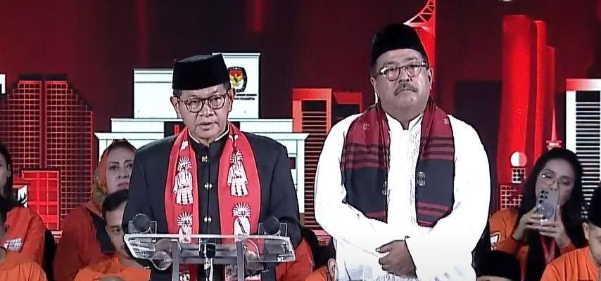 Pramono-Rano Tutup Kampanye Akbar di Stadion Madya GBK