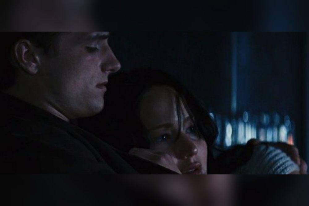 cuplikan adegan saat Katniss Everdeen mengalami mimpi buruk (dok. Color Force/The Hunger Games: Catching Fire)