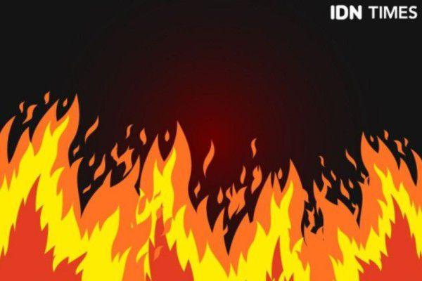 Sadis! Tersulut Emosi, Ayah di Muara Enim Bakar Putrinya