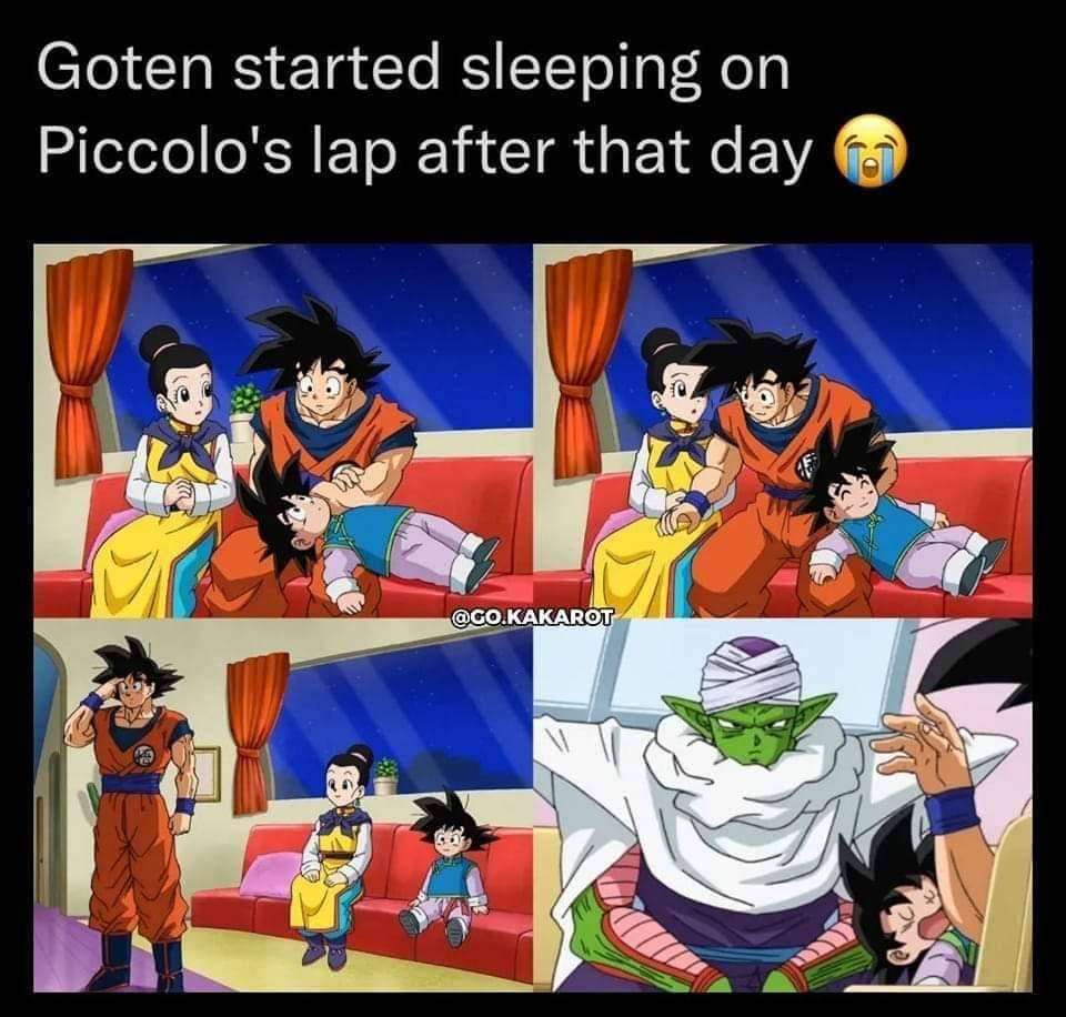 potret meme kocak Piccolo (reddit.com/user/pizza-onpineapple)