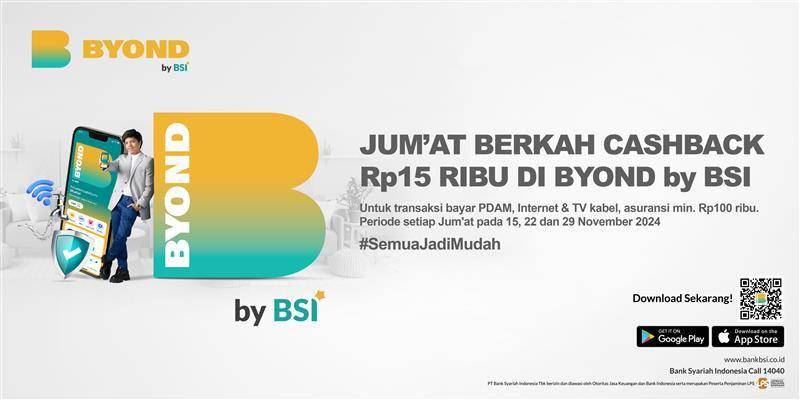 Promo BYOND by BSI Jumat Berkah (bankbsi.co.id)