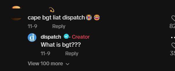 momen lucu Dispatch balasin komentar netizen Indonesia (tiktok.com/@dispatch_tiktok)