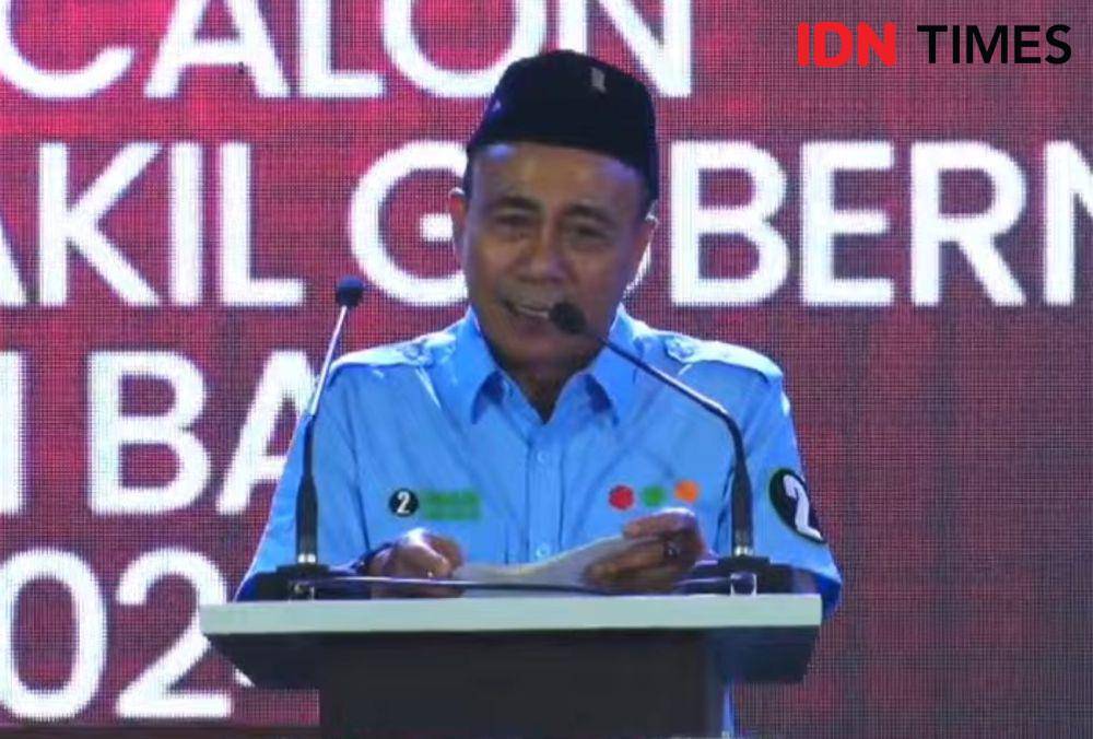 Calon Wakil Gubernur Kalbar nomor urut 2, Krisantus Kurniawan. (IDN Times/istimewa).