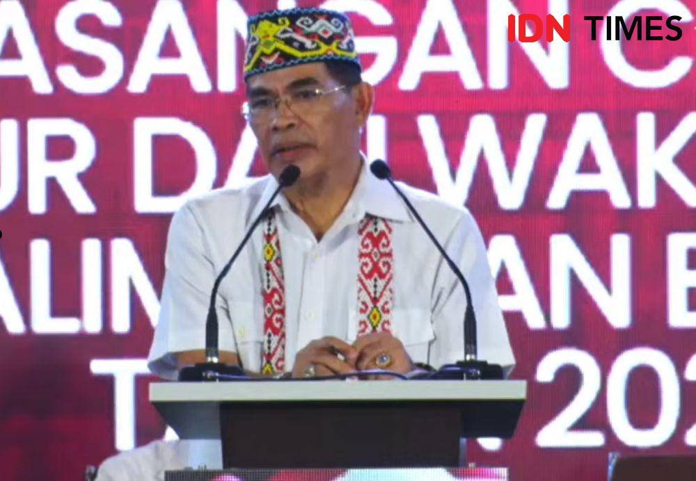 Calon Wakil Gubernur Kalbar nomor urut 03, Jakius Sinyor. (IDN Times/istimewa).