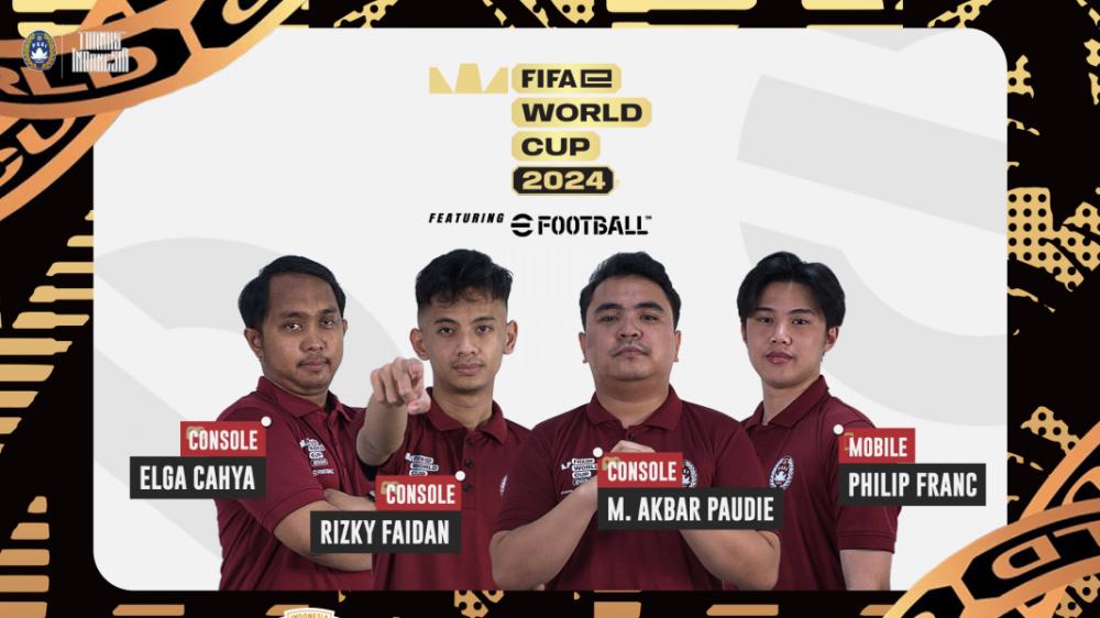 4 Atlet eFootball Wakil Indonesia di FIFAe World Cup 2024