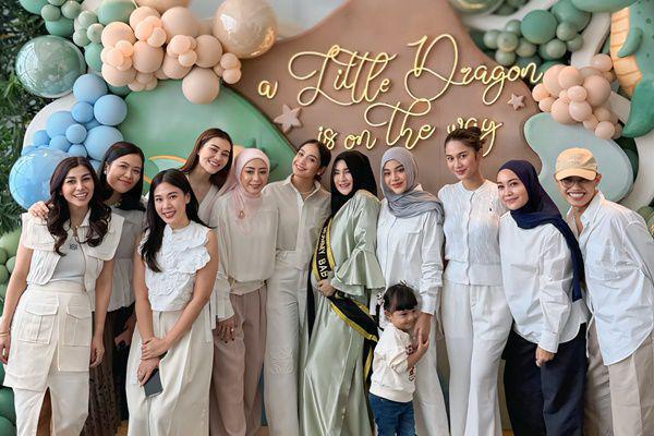 7 Potret Kejutan Baby Shower Shandy Purnamasari, Hamil Anak Ketiga